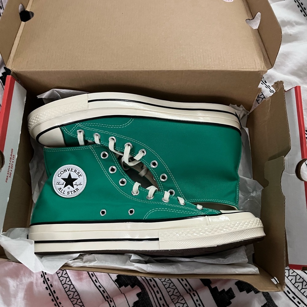 platform converse green size MENS 11